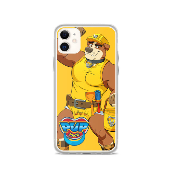 "Heavy Lifting" Pup Pack iPhone Case