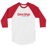 Bone Drys Diapers 3/4 Sleeve Shirt